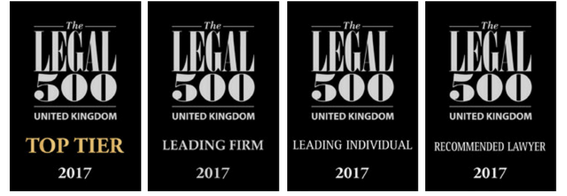 Legal 500 Banners Loosemores Solicitors - Top Tier Leading Firm