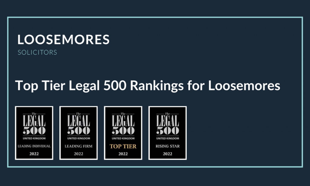 Loosemores Legal 500 2022